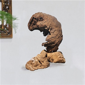 【人之初】云南紫檀根雕