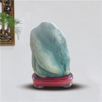 【绿彩陶罗汉】