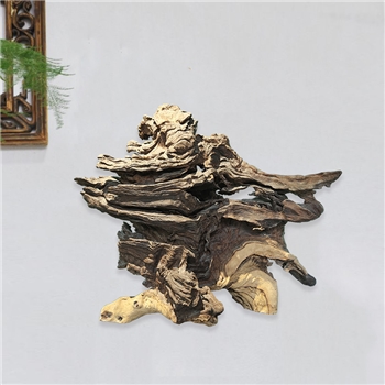   【五岳独尊】云南紫檀木大型根雕工艺品