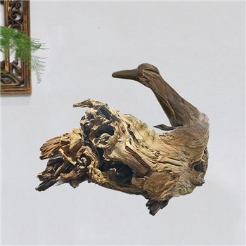 【天鹅】 云南紫檀大型根雕摆件