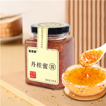 桂林丹桂酱蜂蜜食用干桂花蜜236g