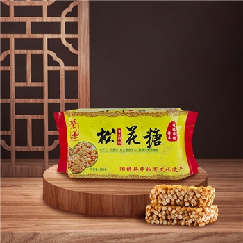 镇荣弟松花糖手工坊200g一袋